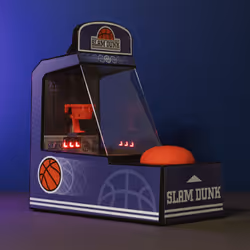 Thumbs Up 1002728, Gioco arcade di basket, Qualsiasi tipo, Multicolore, Fantasia, Batteria, Stilo AA