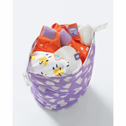 Bambino Mio WNBBO borsa portapannolino Borsone Viola, Bianco Poliestere
