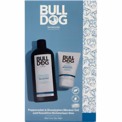 Tutto per una pelle bellissima in un’unica confezione. Ricevere questo set di cosmetici Bulldog Peppermint & Eucalyptus in re ...