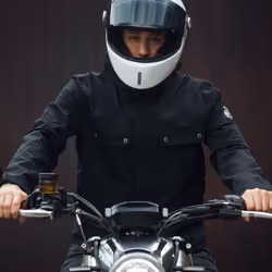 Merlin Bramshaw Laminate Giacca antipioggia, nero, dimensione L per uomo - Vista aggiuntiva 4