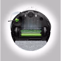 iRobot Combo i8+ Senza sacchetto Nero - Vista aggiuntiva 7