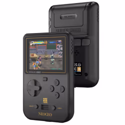 HyperMegaTech! Super Pocket NEOGEO Edition console da gioco portatile 7,11 cm (2.8") Nero