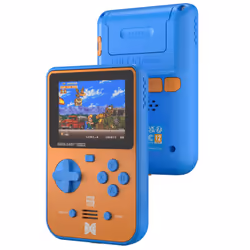 HyperMegaTech! Super Pocket Data East Edition console da gioco portatile 7,11 cm (2.8") Blu, Marrone