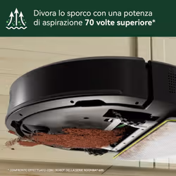 iRobot 105 Combo Senza sacchetto Nero - Vista aggiuntiva 4