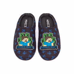 Pantofole bambini Minecraft NS6875 Blu - 34