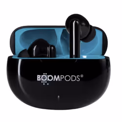 Boompods SKIM, True Wireless Stereo (TWS), Musica e Chiamate, Auricolare, Nero