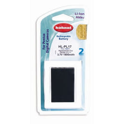 Hahnel HL-PL17 Batteria per fotocamera/videocamera Ioni di Litio 1800 mAh