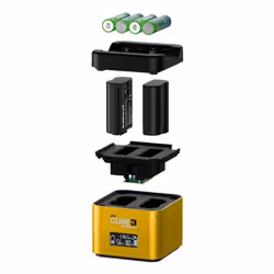 Hahnel ProCube3 carica batterie Batteria per fotocamera digitale USB - Vista aggiuntiva 4