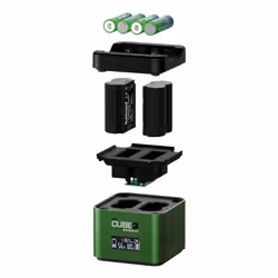 Hahnel ProCube3 carica batterie Batteria per fotocamera digitale USB - Vista aggiuntiva 4