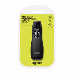 Logitech R400 puntatore wireless RF Nero - Vista aggiuntiva 6