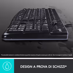 Logitech MK120 Combo Tastiera e Mouse con Filo per Windows, Mouse Ottico Cablato, Tastiera di Dimensioni Standard, USB Plug-and-Play, Compatibile con PC, Laptop - Vista aggiuntiva 5