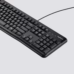 Logitech Desktop MK120 tastiera Mouse incluso USB QWERTZ Svizzere Nero - Vista aggiuntiva 4