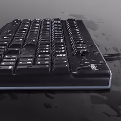 Logitech Desktop MK120 tastiera Mouse incluso USB QWERTZ Svizzere Nero - Vista aggiuntiva 5