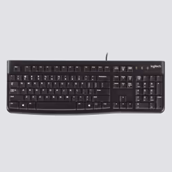 Logitech K120 Corded Keyboard tastiera USB QWERTZ Svizzere Nero - Vista aggiuntiva 6