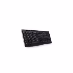 Logitech Wireless Keyboard K270, Full-size (100%), Wireless, RF Wireless, AZERTY, Nero