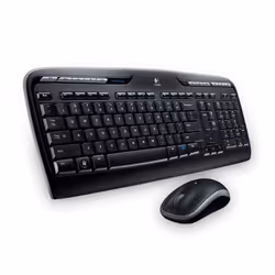 Logitech Wireless Combo MK330, Full-size (100%), Wireless, USB, Nero, Mouse incluso