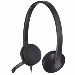 Logitech H340 Auricolare Cablato A Padiglione Ufficio USB tipo A Nero - Vista aggiuntiva 4