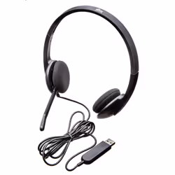 Logitech H340 Auricolare Cablato A Padiglione Ufficio USB tipo A Nero - Vista aggiuntiva 8