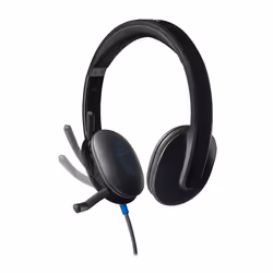 Logitech H540 Auricolare Cablato A Padiglione Ufficio USB tipo A Nero - Vista aggiuntiva 5
