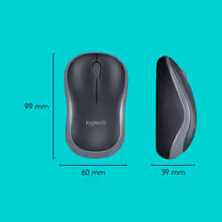 Logitech Wireless Combo MK270 tastiera Mouse incluso Casa RF Wireless QWERTY US International Nero, Argento - Vista aggiuntiva 8