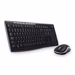 Logitech Wireless Combo MK270, Full-size (100%), Wireless, RF Wireless, Nero, Mouse incluso