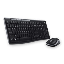 Logitech Wireless Combo MK270 tastiera Mouse incluso RF Wireless Ebraico Nero