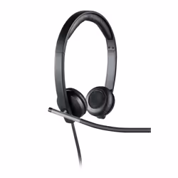 Logitech H650e Auricolare Cablato A Padiglione Ufficio USB tipo A Nero, Argento - Vista aggiuntiva 5