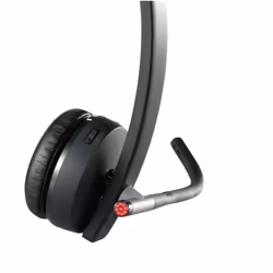 Logitech H820e Auricolare Wireless A Padiglione Ufficio Base di ricarica Nero - Vista aggiuntiva 4