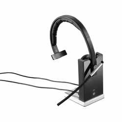 Logitech H820e Auricolare Wireless A Padiglione Ufficio Base di ricarica Nero - Vista aggiuntiva 6