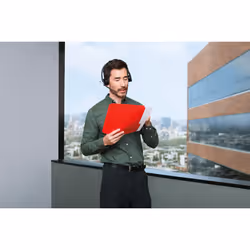 Logitech H820e Auricolare Wireless A Padiglione Ufficio Base di ricarica Nero - Vista aggiuntiva 7