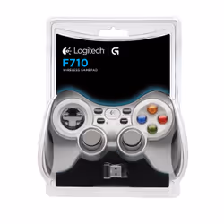 Logitech G F710 Nero, Argento RF Gamepad Analogico/Digitale PC - Vista aggiuntiva 7