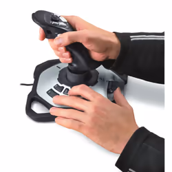Logitech G Extreme 3D PRO Nero, Bianco USB 2.0 Joystick Digitale PC - Vista aggiuntiva 7