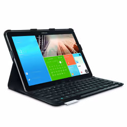 Logitech PRO, AZERTY, Francese, Samsung, Galaxy NotePRO 12.2, Galaxy TabPRO 12.2, Nero, Wireless