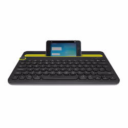 Logitech Bluetooth® Multi-Device Keyboard K480 tastiera Universale QWERTY Italiano Nero, Lime - Vista aggiuntiva 2