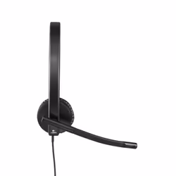 Logitech H570e Auricolare Cablato A Padiglione Ufficio USB tipo A Nero - Vista aggiuntiva 4