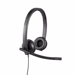 Logitech H570e Auricolare Cablato A Padiglione Ufficio USB tipo A Nero - Vista aggiuntiva 5