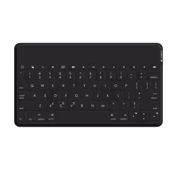 Logitech Keys-To-Go, QWERTZ, Tedesco, Nero, Wireless, Bluetooth, Batteria