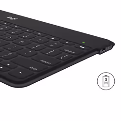 Logitech Keys-To-Go QWERTZ Svizzere Bluetooth Nero - Vista aggiuntiva 7