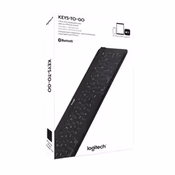 Logitech Keys-To-Go QWERTZ Svizzere Bluetooth Nero - Vista aggiuntiva 8