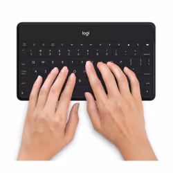 Logitech Keys-To-Go QWERTY Italiano Bluetooth Nero - Vista aggiuntiva 4