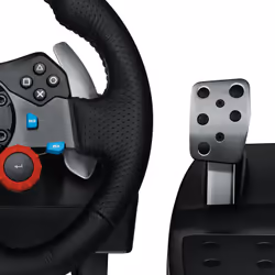 Logitech G G29 Driving Force Nero USB 2.0 Sterzo + Pedali Analogico/Digitale PC, PlayStation 4, PlayStation 5, Playstation 3 - Vista aggiuntiva 5