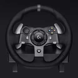 Logitech G G920 Driving Force Nero USB 2.0 Sterzo + Pedali Analogico/Digitale PC, Xbox One, Xbox Series S, Xbox Series X - Vista aggiuntiva 5