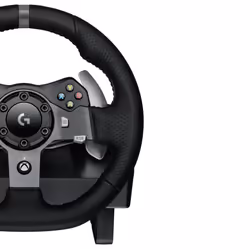 Logitech G G920 Driving Force Alluminio, Nero USB 2.0 Sterzo + Pedali Analogico/Digitale PC, Xbox One, Xbox Series S, Xbox Series X