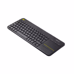 Logitech K400 Plus Tv tastiera Casa RF Wireless AZERTY Belga Nero - Vista aggiuntiva 3