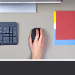 Logitech M171 Mouse Wireless, 2.4 GHz con Mini Ricevitore USB, Rilevamento Ottico, Durata ‎Batteria Fino a 12 Mesi, Mouse Ambidestro per PC/Mac/Laptop, Nero - Vista aggiuntiva 4