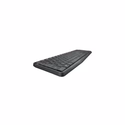 Logitech MK235 tastiera Mouse incluso Casa USB AZERTY Belga Grigio