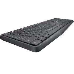 Logitech MK235 tastiera Mouse incluso Universale RF Wireless Portoghese Grigio - Vista aggiuntiva 4