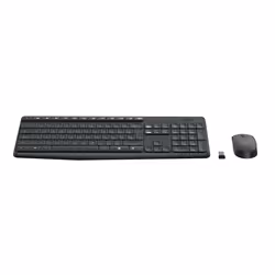 Logitech MK235 tastiera Mouse incluso Casa USB QWERTY Spagnolo Grigio - Vista aggiuntiva 5