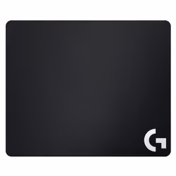 Logitech G G240, Nero, Monocromatico, Tessuto, Gomma, Tappetino per mouse per gioco da computer