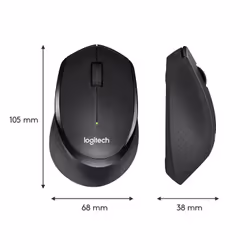 Logitech M330 Silent Plus mouse Ufficio Mano destra RF Wireless Meccanico 1000 DPI - Vista aggiuntiva 5